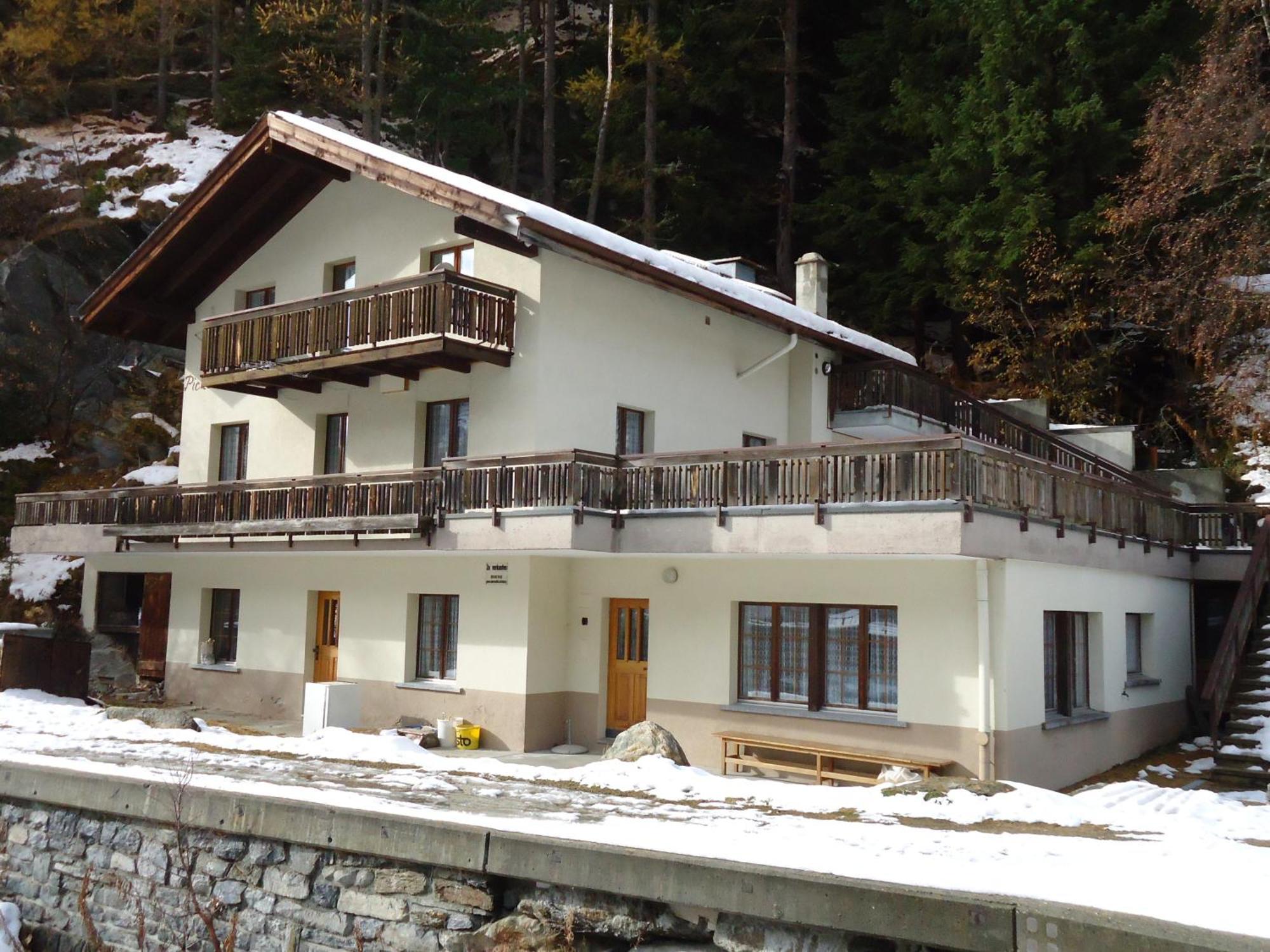 Haus Pickelschmiede Saas-Grund Exterior foto