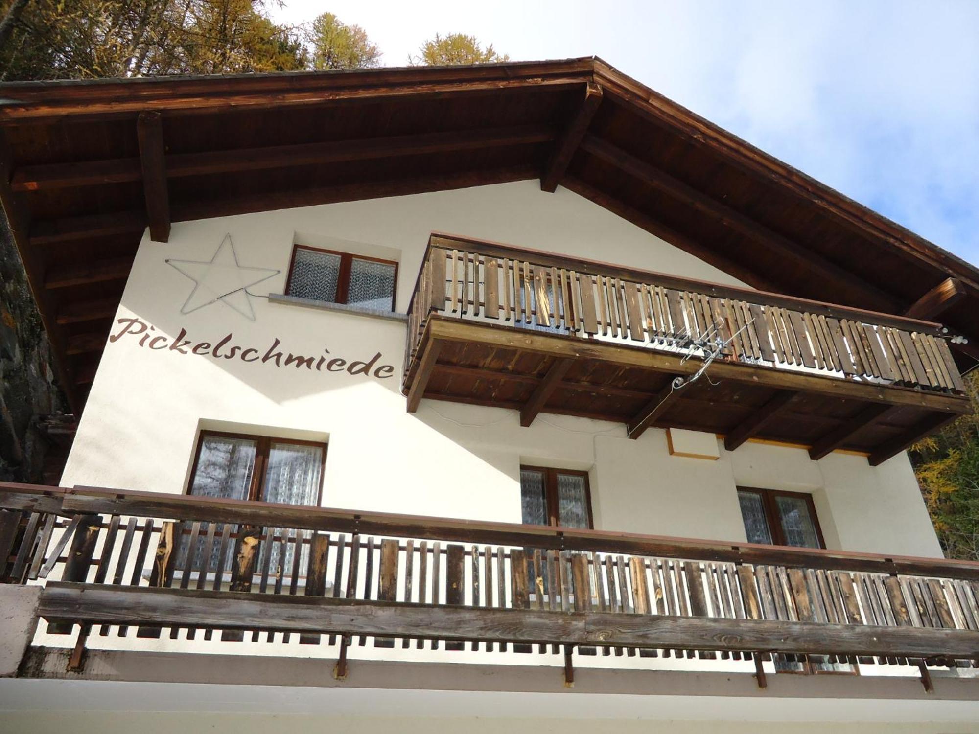 Haus Pickelschmiede Saas-Grund Exterior foto