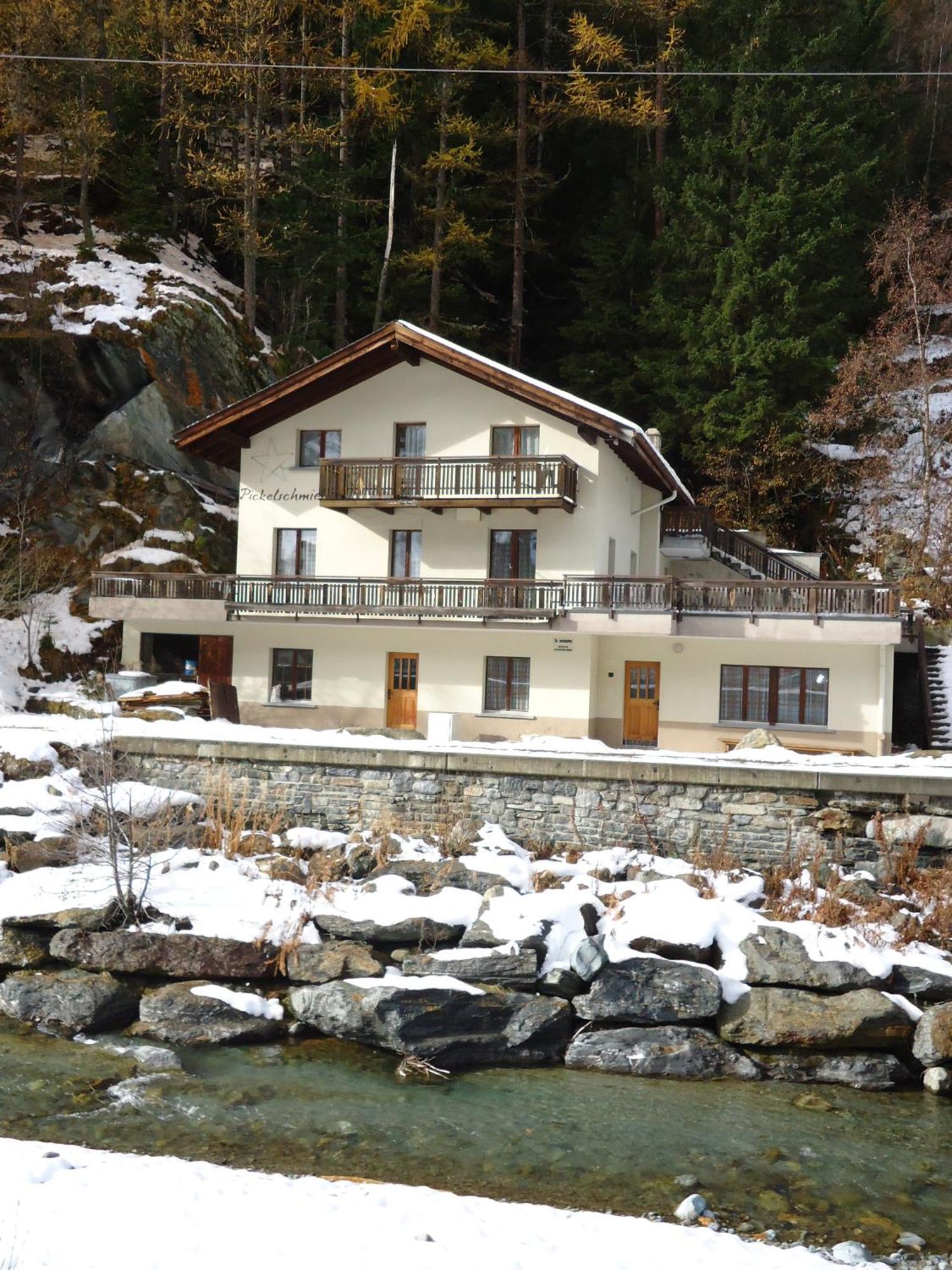 Haus Pickelschmiede Saas-Grund Exterior foto